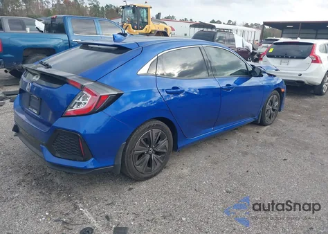 2017 Honda Civic Ex from USA, damaged, VIN SHHFK7H50HU230730